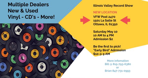 Illinois Valley Record Show returns to Ottawa