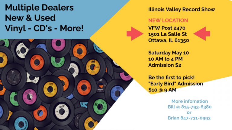 Illinois Valley Record Show returns to Ottawa