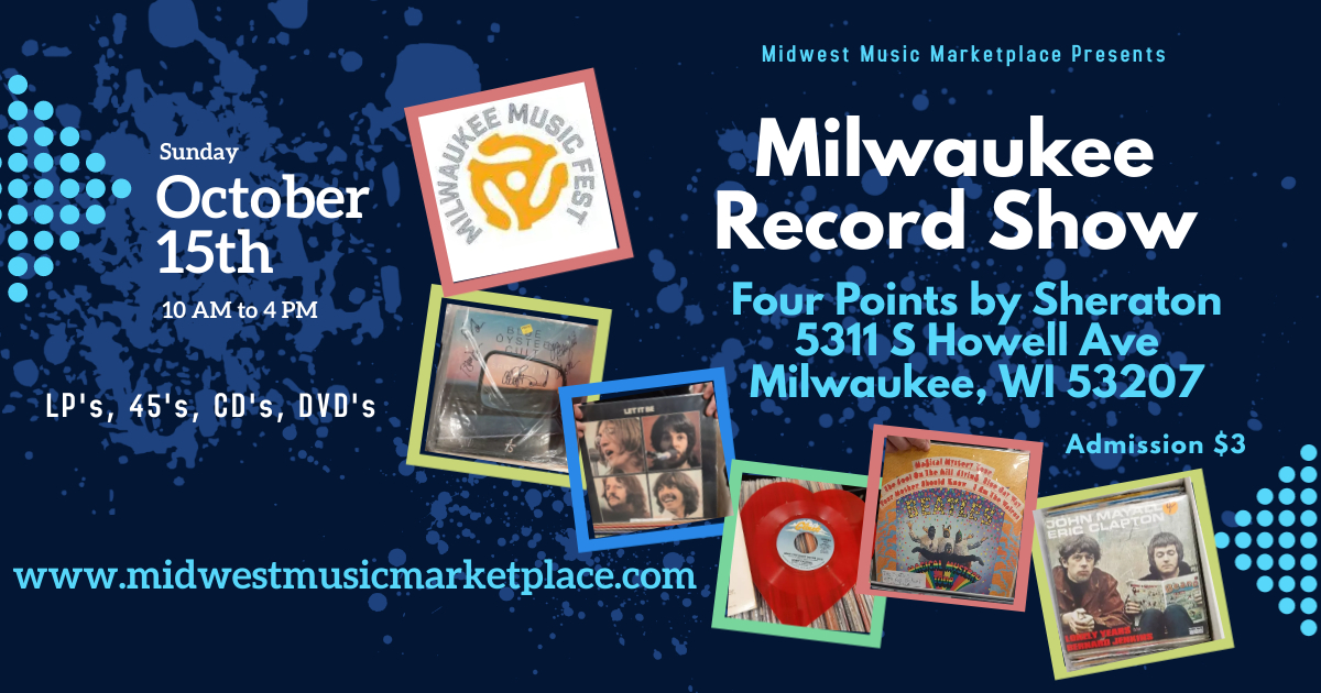 Milwaukee Record show flyer