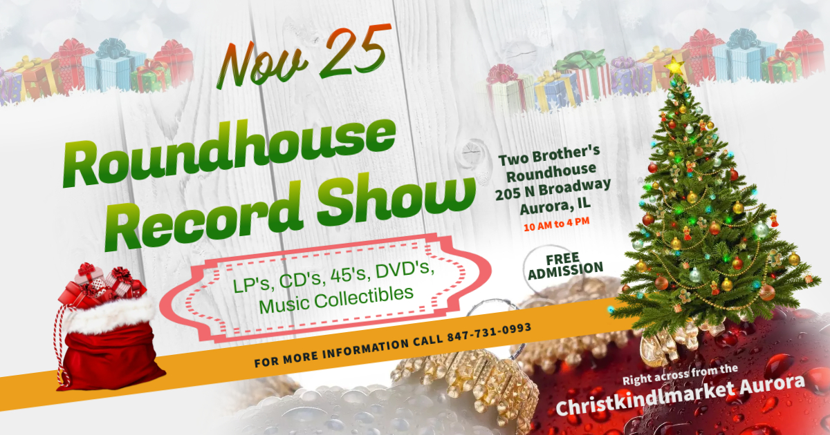 Roundhouse Record Show Nov 25th