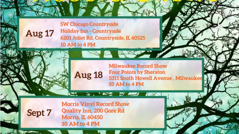 Two classic record shows in August and more in September