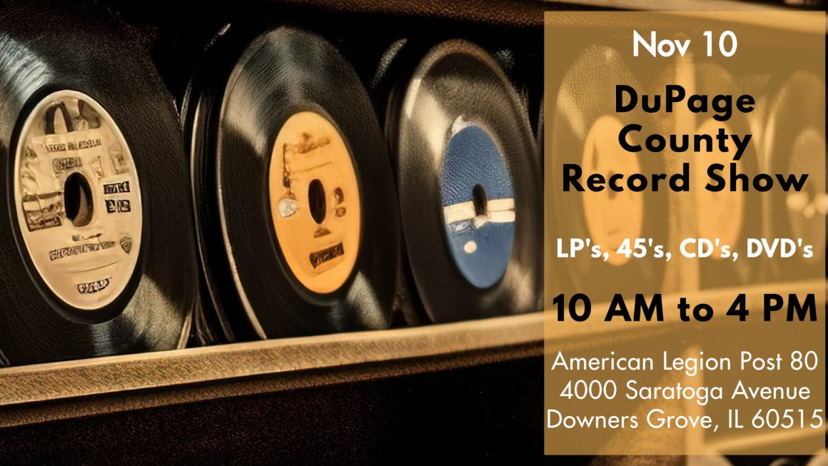 DuPage Record Show November 10th