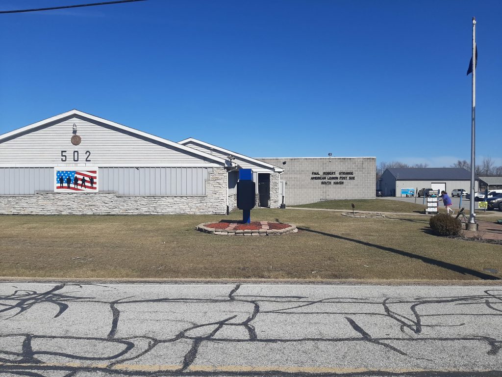 Picture of the American Legion Post 502 in Valparaiso.