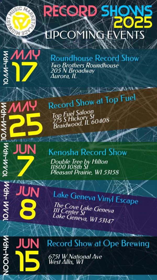 Roundhouse Record Show brings May albums
