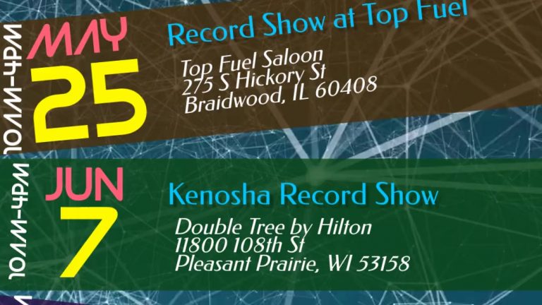 Roundhouse Record Show brings May albums