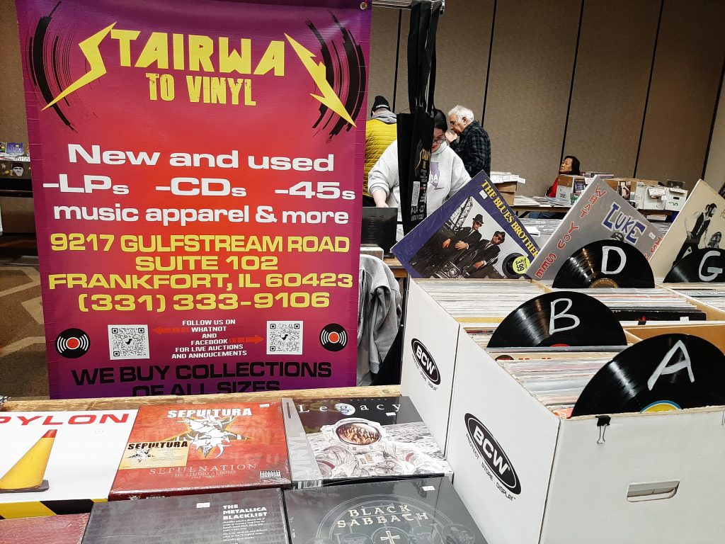 Stairway to Vinyl at SW Chicago Record Show