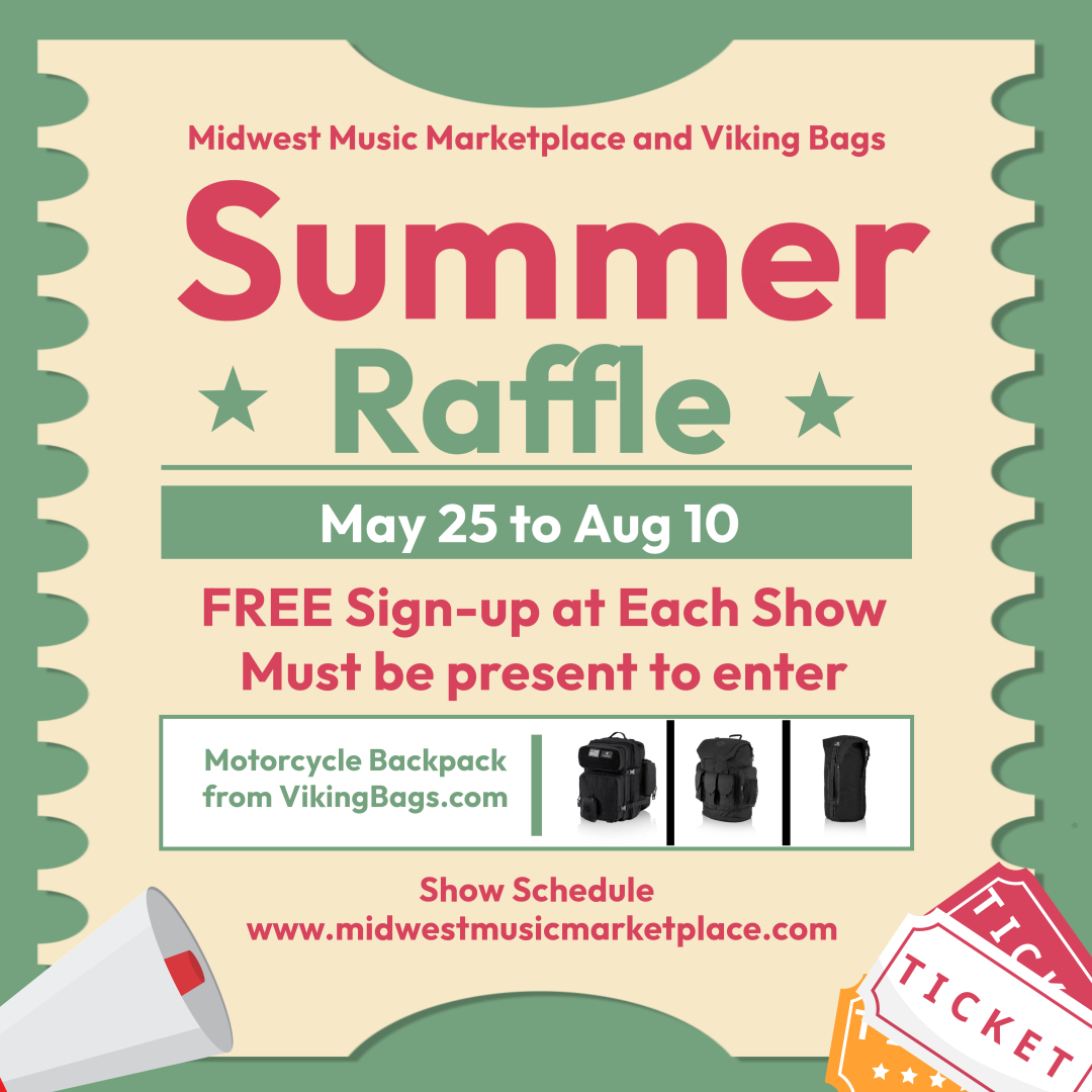 raffle for a motorcycle backpack - all text repeated in post